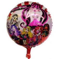 Шар (18"/46 см) Круг, Monster high