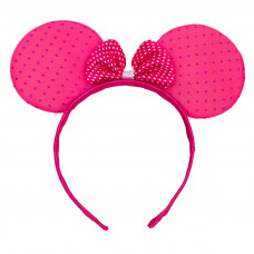 Ободок с ушкамии Минни , фуше