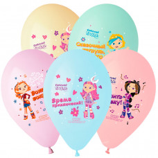 И 14 Сказочный патруль, 1 ст. цв., Ассорти Пастель / Fairy Patrol / 25 шт. /, Латексный шар