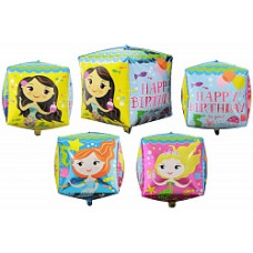 Шар (28''/71 см) Циркон, Русалки: С ДР