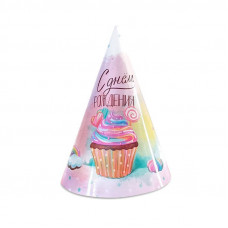 В Колпаки "Сладкий День Рождения" / набор 6 шт. /