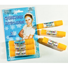 Аквагрим Снежная королева набор 3 цв. блистер