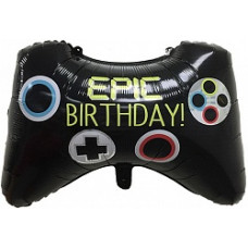 Шар (25\'\'/64 см) Фигура, Геймпад джойстик, Твой День Рождения, 1 шт.