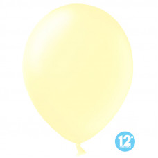 Шар (12''/30 см) Макарунс, Неаполитанский желтый, пастель, 100 шт.