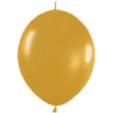 Линколун (12''/30 см) Золото (569), металлик, 100 шт.