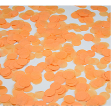 Конфетти Круги, Оранжевый, бумага, 7гр.