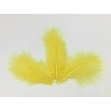 Перья Желтые, 30шт
