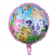 Шар (18''/46 см) Круг, Пони пинки пай