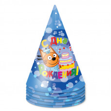 Колпаки Три Кота, Синий, 1шт