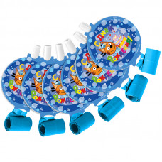 Языки Три Кота, Синий, 6шт