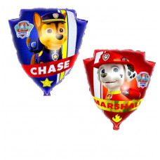 Шар (30"/60см) Фигура, Щенячий патруль, Щит, Маршал