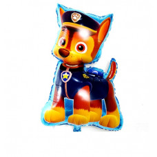 Шар (30"/60см) Фигура, Щенячий патруль, Гонщик (син)