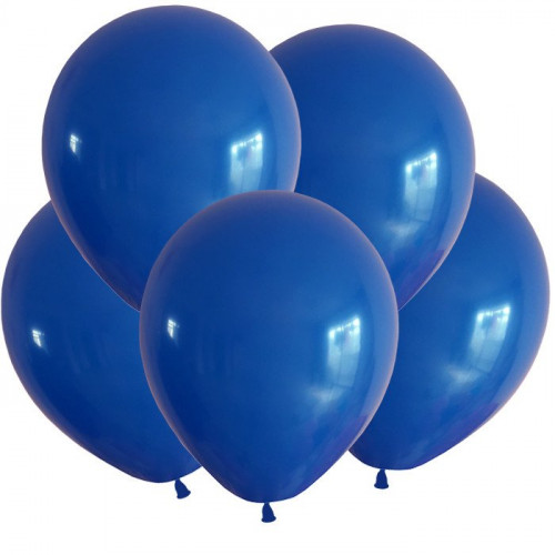 Шар (12"/30 см) Синий, Пастель / Royal Blue