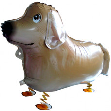 Шар (25''/64 см) Ходячая Фигура, Корги, 1 шт.