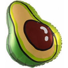 Шар (25''/64 см) Фигура, Авокадо, 1 шт.