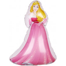 Шар (42''/107 см) Фигура, Аврора, Спящая красавица, 1 шт.