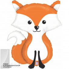 Шар (30''/76 см) Фигура, Лесная Лиса, 1 шт. в уп.