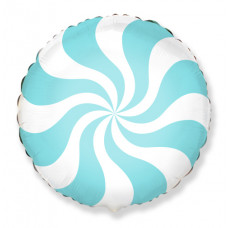 Ф 18" Конфета голубая пастель/FM