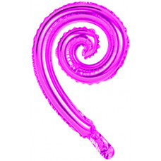 Шар (17''/43 см) Фигура, Спираль, Пурпурный