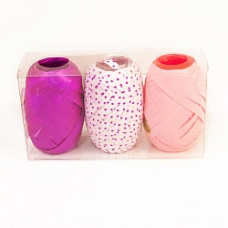 Лента (0,5 см*10 м) Розовый микс