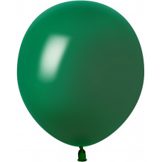 Шар (5''/13 см) Темно-зеленый, пастель, 100 шт.