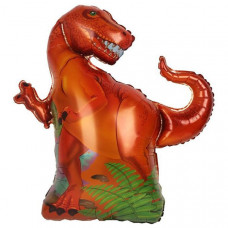 Шар (31''/79 см) Фигура, Динозавр-Тираннозавр, 1 шт.