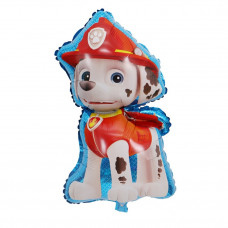 Шар (30"/60см) Фигура, Щенячий патруль, Маршал (кр)