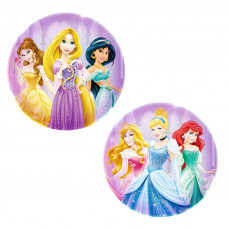 Шар (18"/46 см) Круг, Принцессы вместе