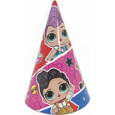 Колпаки, Кукла ЛОЛ (LOL), Рок-звезды, 6 шт.