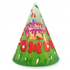 Колпаки День Рождения, 6шт