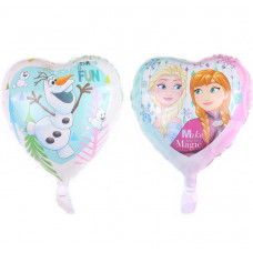 Шар (18''/46 см) Сердце, Холодное сердце, Эльза и Анна мульт.