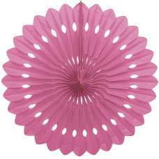 Бумажный диск Розовый (12''/30 см)