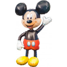 Воздушный шар (52''/132 см) Ходячая Фигура, Микки, 1 шт.