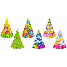 Колпак "АССОРТИ" 6шт.