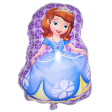 Шар (30"/60см) Фигура, София Прекрасная, Сиреневый 