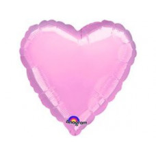 А Б/РИС СЕРДЦЕ 18" Металлик Pink