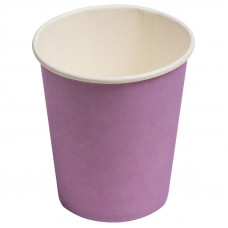 Стаканчики однотонные, сиреневый, 180мл, 6шт.