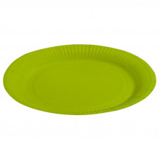 Тарелка однотонная, зеленый, 7 дюймов, 6шт