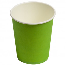 Стаканчики однотонные, зеленый, 180мл, 6шт.