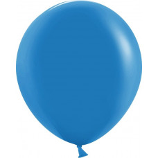 Шар (18''/46 см) Синий, пастель, 25 шт.