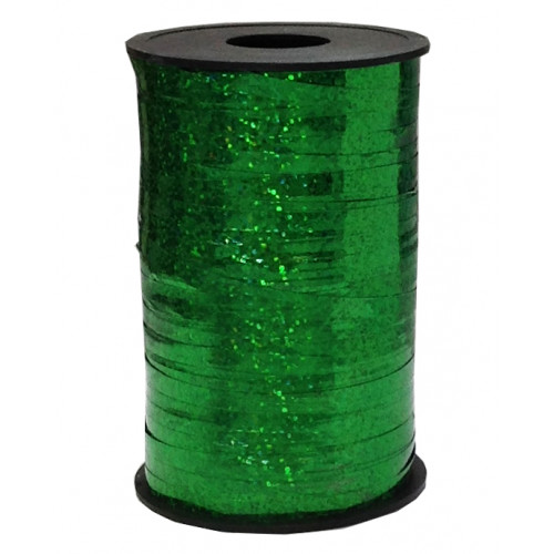 Лента голография (0,5 см x 250 м) Зеленый