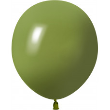 Шар (18''/46 см) Оливковый, пастель ретро, 10 шт.