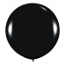 Шар (36''/91 см) Черный (080), пастель