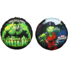 Шар (18''/46 см) Круг, Герои Защитники, Дизайн №4, 1 шт. в уп.