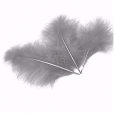 Перья Серые, 13-15 см, 30 шт