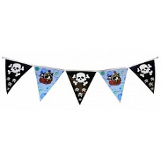 Гирлянда Флажки (пираты) 330см
