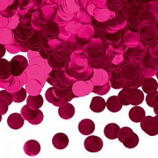 Конфетти фольга Круг, Фуше, Металлик, 1 см, 50 г.