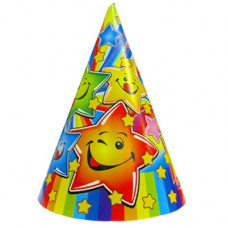 Колпак Веселые звезды 6шт.