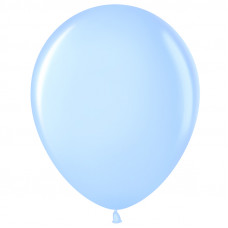 Шар (12''/30 см) Голубой (454), пастель, 100 шт.