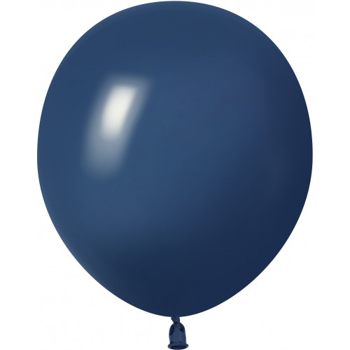 Шар (12''/30 см) Темно-синий, пастель ретро, 100 шт.